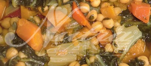 Garbanzos con Verduras Garbanzos con Verduras