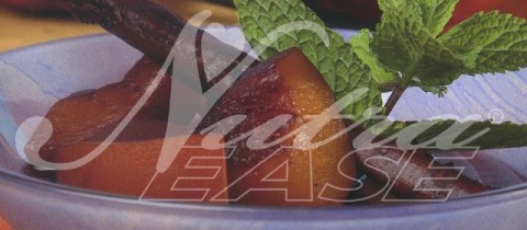 Melocotones de Calanda al Vino