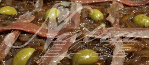 Tarta de Cebolla y Anchoas