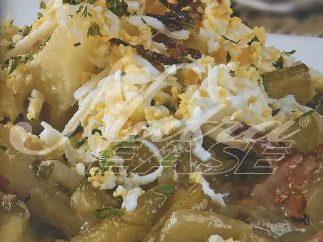 Cardos y Borrajas con Jamón