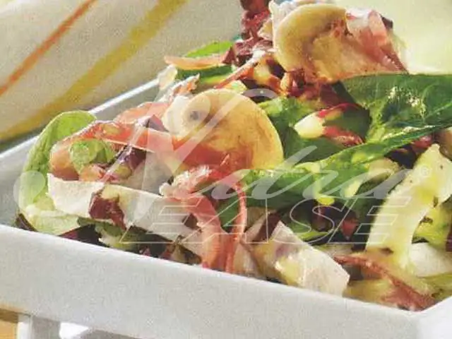 Ensalada de Pollo con Espinacas y Jamón