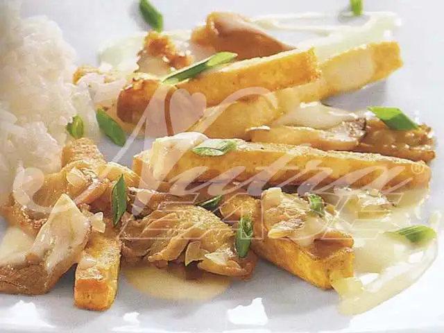 Tofu con Setas Tofu con Setas