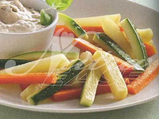 Verduras con Requesón a las Hierbas