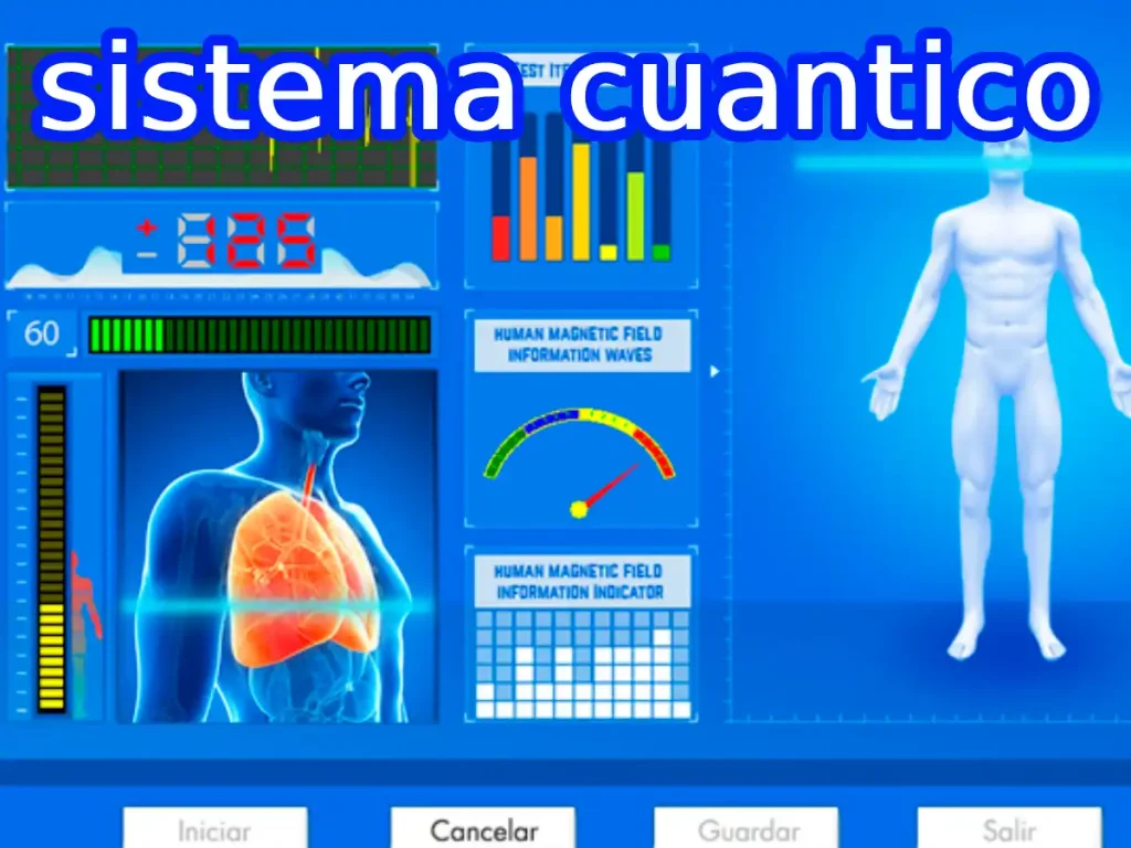 Sistema cuántico de análisis de salud con Grupo Aqualai